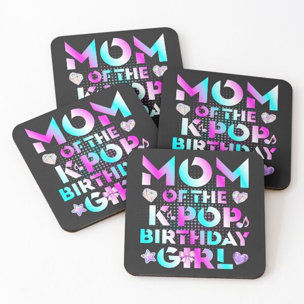 Item preview, Mom of The K-Pop Birthday Girls Korean Music Lovers  designed and sold by ArleneRowe.