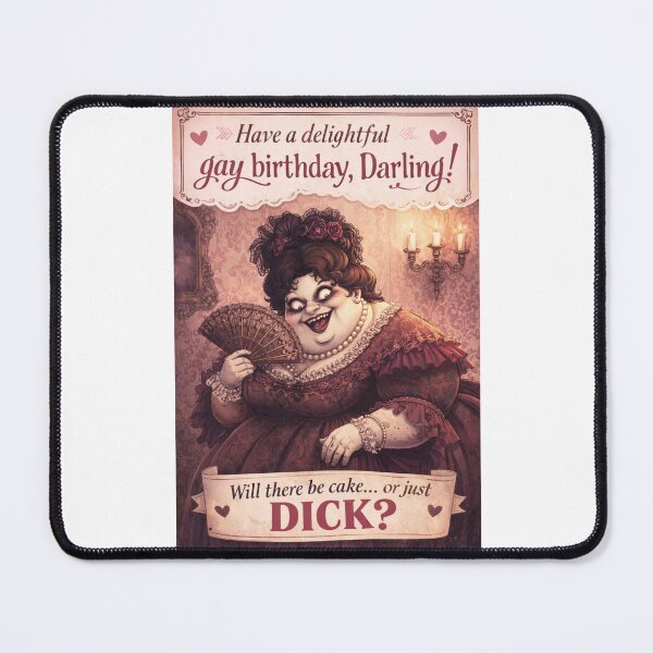 Item preview, Victorian Gay Birthday Comedy with Sassy Charm and Pride Energy designed and sold by Places On Earth.