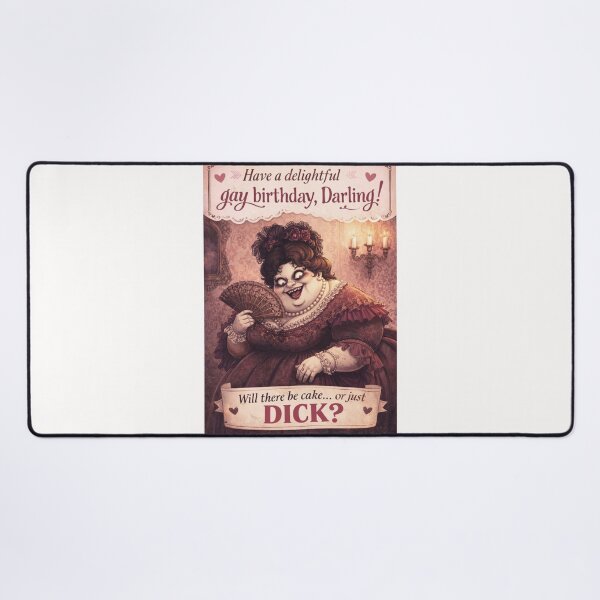 Item preview, Victorian Gay Birthday Comedy with Sassy Charm and Pride Energy designed and sold by Places On Earth.