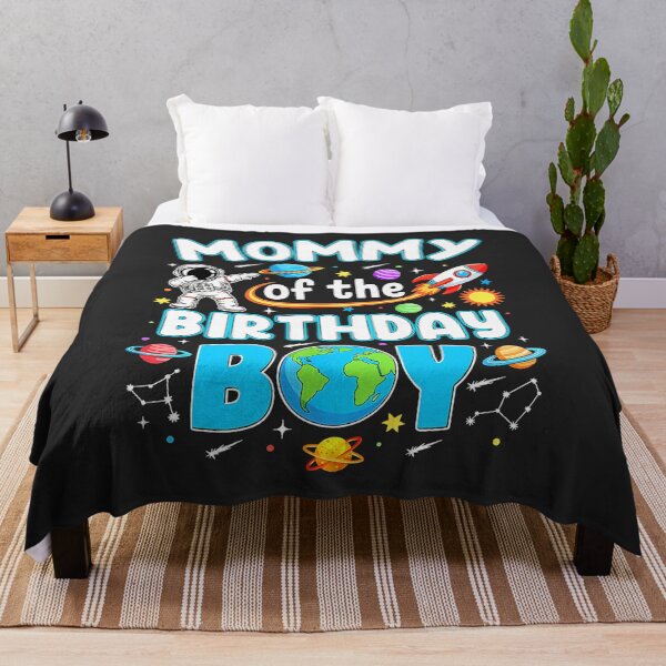 Item preview, Mommy of The Birthday Boy Astronaut Family Space Planets  designed and sold by ArleneRowe.