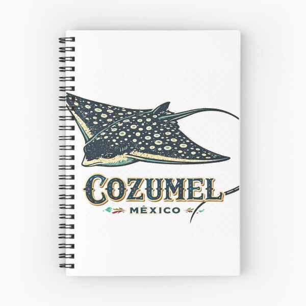Item preview, Spotted Manta Ray Cozumel design| Mexico Beach Souvenir designed and sold by Peycer.