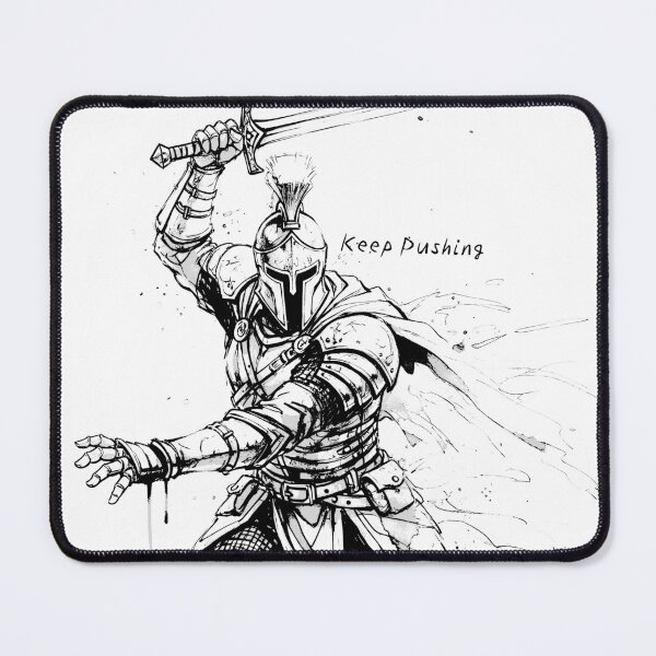 Item preview, Cool Spartan Warrior: Keep Pushing designed and sold by Shigen16.