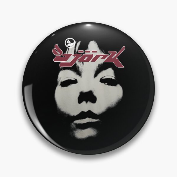 Item preview, Bjorks Homogenics Vintage Face Logo (White) designed and sold by luvhysteria.