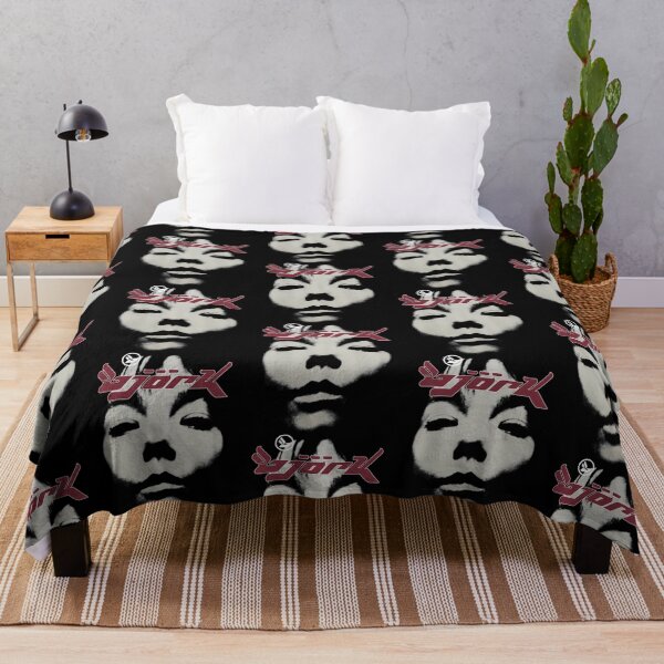 Item preview, Bjorks Homogenics Vintage Face Logo (White) designed and sold by luvhysteria.