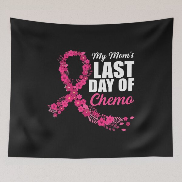 Item preview, My Mom's Last Day of Chemo Breast Cancer Awareness Month  designed and sold by ArleneRowe.