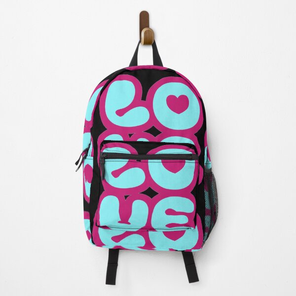 Item preview, LOVE - lo ve bold in pink and blue designed and sold by Stefrait-7.
