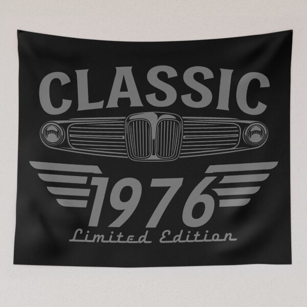 Item preview, Vintage Car Lover 1976 Made in 1976 50th Birthday 50 Years Old designed and sold by Blok45.