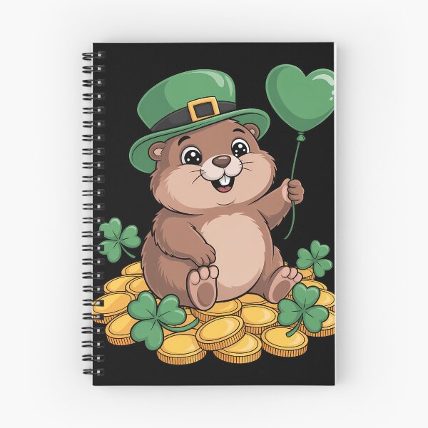 Item preview, Lucky Capybara St Patricks Day Clover Leprechaun Hat Kawaii designed and sold by sterabamineh.