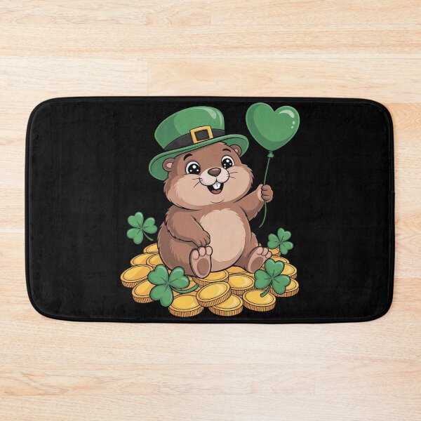 Item preview, Lucky Capybara St Patricks Day Clover Leprechaun Hat Kawaii designed and sold by sterabamineh.