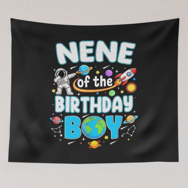 Item preview, Nene of The Birthday Boy Astronaut Family Space Planets  designed and sold by ArleneRowe.