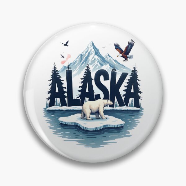 Item preview, Alaska polar bear designed and sold by pixeldizajn.