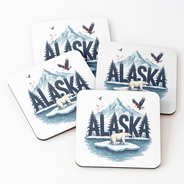 Item preview, Alaska polar bear designed and sold by pixeldizajn.
