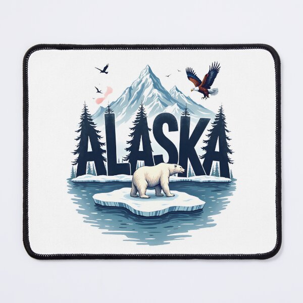 Item preview, Alaska polar bear designed and sold by pixeldizajn.