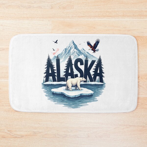 Item preview, Alaska polar bear designed and sold by pixeldizajn.