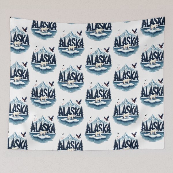 Item preview, Alaska polar bear designed and sold by pixeldizajn.