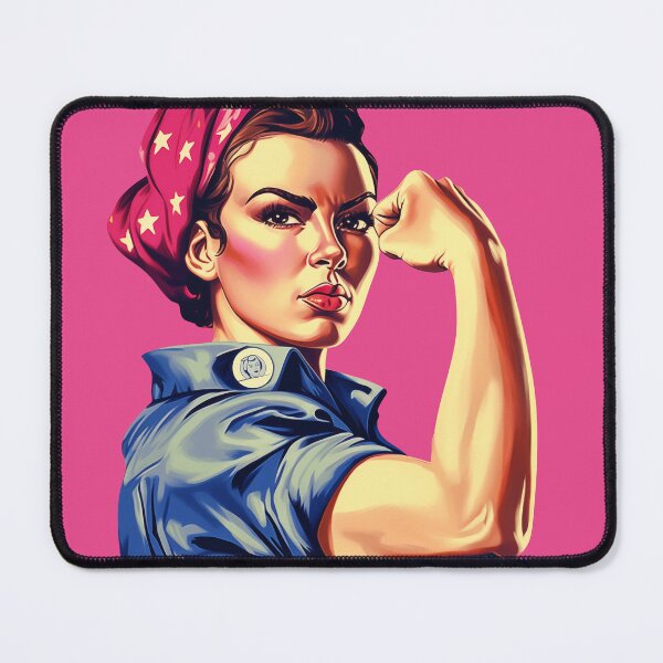 Item preview, Classic Rosie the Riveter, female empowerment designed and sold by flashworks.