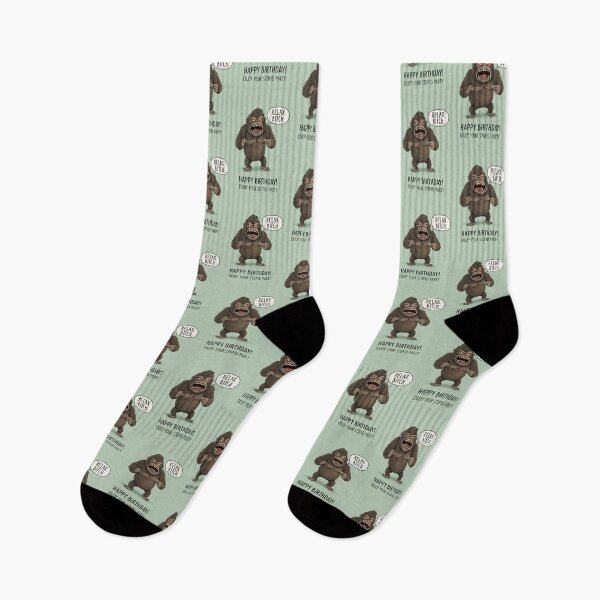 Item preview, Angry Gorilla Birthday Humor with Funny Sarcasm and Wild Energy designed and sold by Places On Earth.