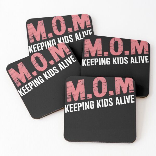 Item preview, Mom Keeping Kids Alive Funny Saying designed and sold by tiekanamac.