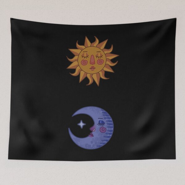 Item preview, Sun And Moon Minimal Icons designed and sold by txfdrpfmzs97.