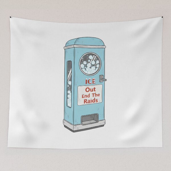 Item preview,  ICE Out End The Raids Abolish ICE Shirt,Human Rights Activist, Pro Immigration Minnesota Political Anti Trump  designed and sold by THREE LITTLE BEANS.