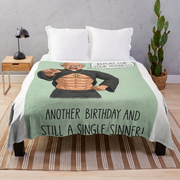 Item preview, Flirty Priest Birthday Humor with Religious Parody and Cheeky Charm designed and sold by Places On Earth.