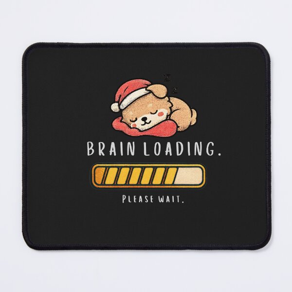 Item preview, Brain Loading Shirt – Cute Sleepy Bear Funny Overthinking Quote designed and sold by AdicretorDesign.