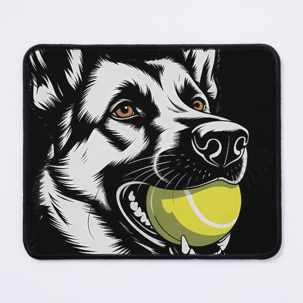 Item preview, No Take Only Throw Funny Tennis Ball German Shepherd Dog Mom designed and sold by tiekanamac.
