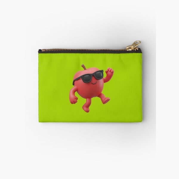 Item preview, Cool apple with sunglasses – Fun 3D Apple Green Design designed and sold by rolfzogg.
