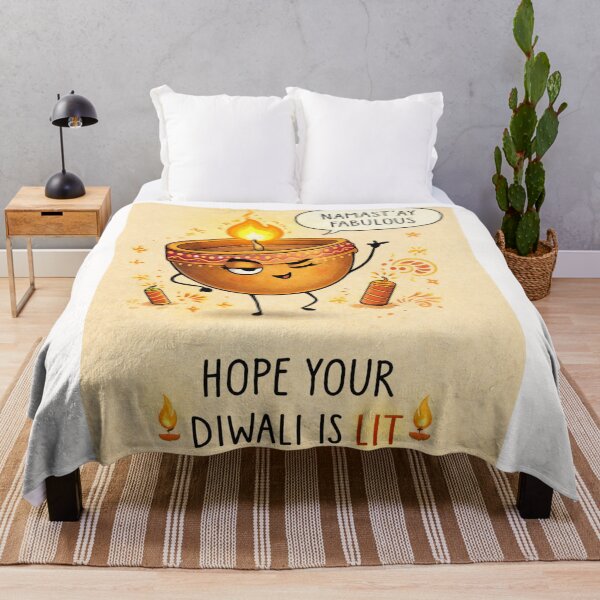Item preview, Diwali Festival Lamp with Sassy Energy and Modern Cultural Vibes designed and sold by Places On Earth.
