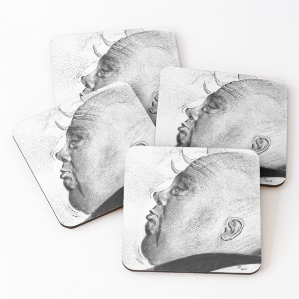 Item preview, Stuck-up (Nariz empinado) | Portrait Drawing Framed Male Profile  designed and sold by Iconic shop.