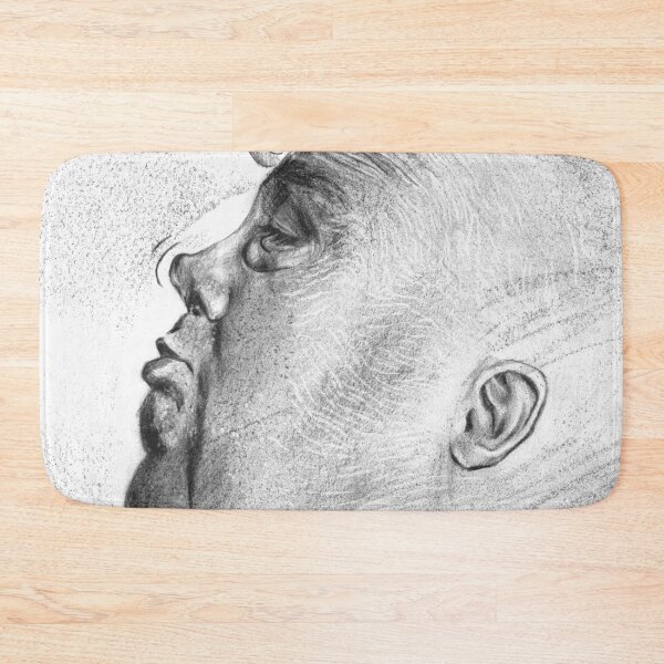 Item preview, Stuck-up (Nariz empinado) | Portrait Drawing Framed Male Profile designed and sold by Iconic shop.