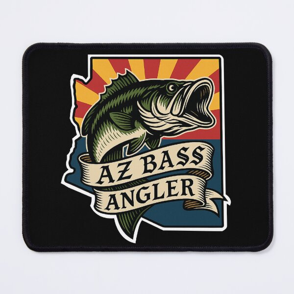 Item preview, Arizona Bass Angler designed and sold by Native Designs.