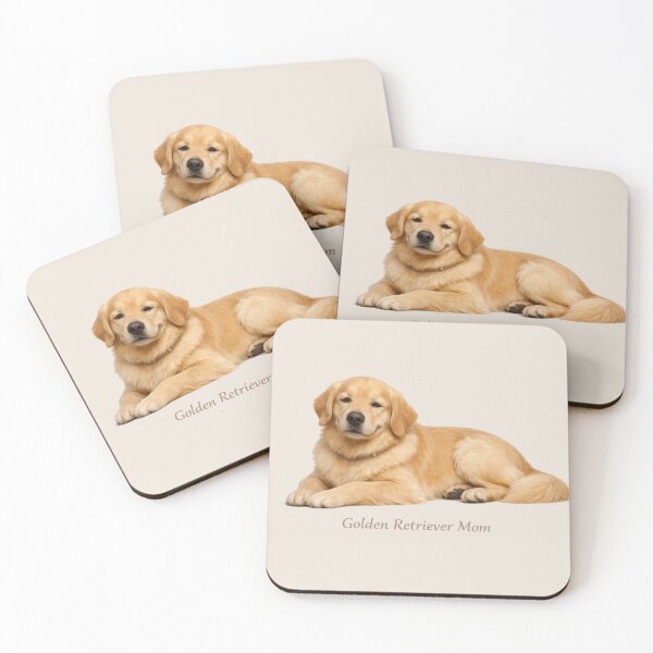 Item preview, Golden Retriever Mom – Cozy Resting Dog Art  designed and sold by dogmomtees.