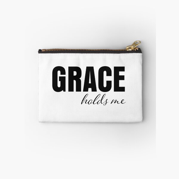 Item preview, Grace Holds Me – Christian Faith Typography T-Shirt Design designed and sold by CrossCrafted.