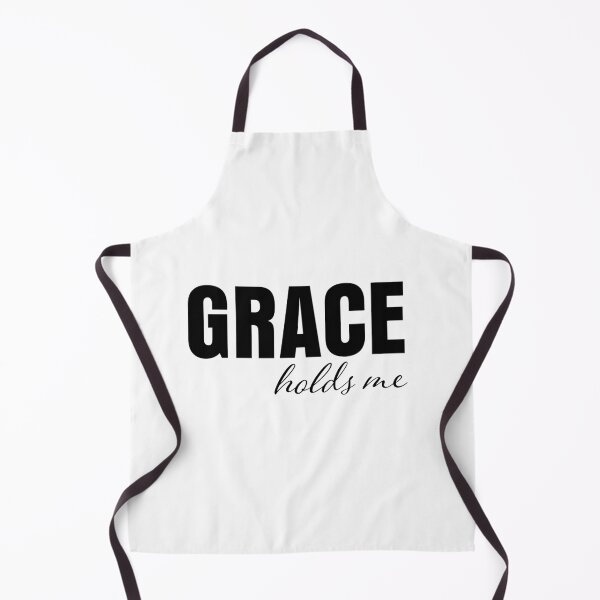 Item preview, Grace Holds Me – Christian Faith Typography T-Shirt Design designed and sold by CrossCrafted.