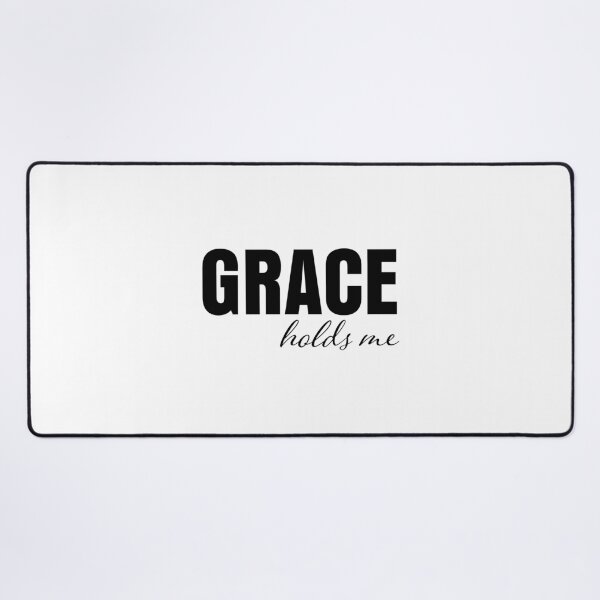 Item preview, Grace Holds Me – Christian Faith Typography T-Shirt Design designed and sold by CrossCrafted.