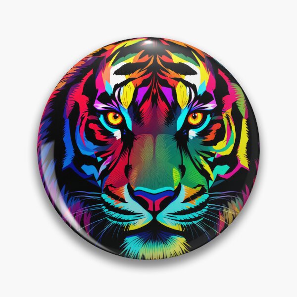 Item preview, Colorful tiger designed and sold by maroom.