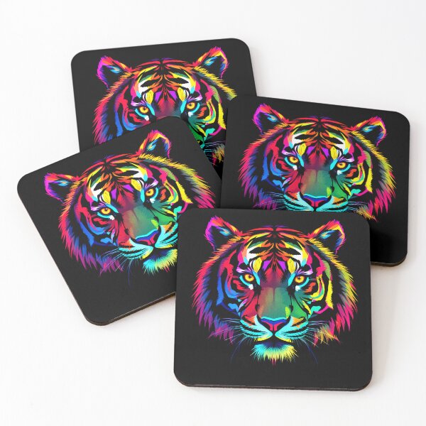 Item preview, Colorful tiger designed and sold by maroom.