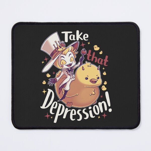 Item preview, Take that depression! Lucifer Morningstar designed and sold by Geekydog.