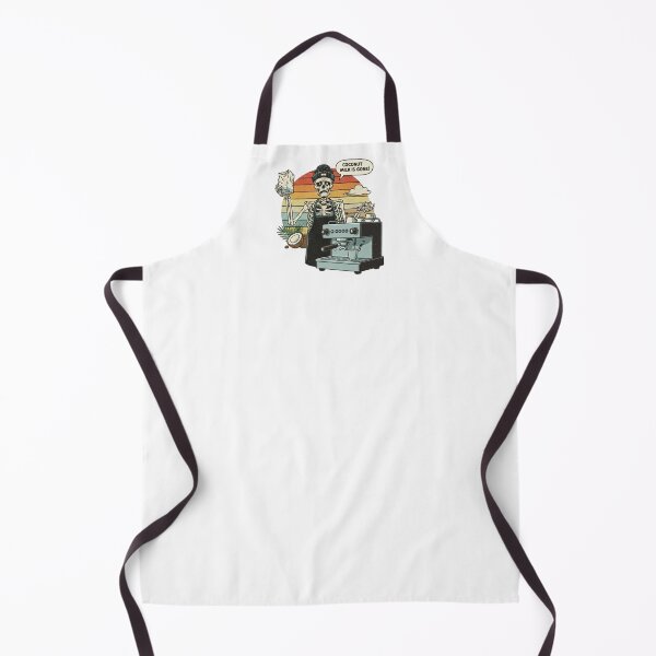 Item preview, The Eternal Frustration: Coconut Milk Is Gone! Skeleton Barista designed and sold by Appolishop.