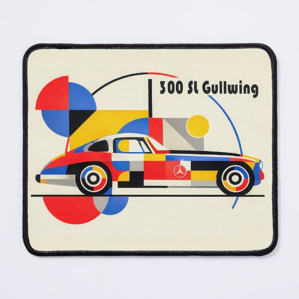 Item preview, Mercedes-Benz 300 SL Gullwing poster designed and sold by andreisky.