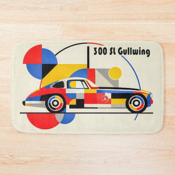 Item preview, Mercedes-Benz 300 SL Gullwing poster designed and sold by andreisky.
