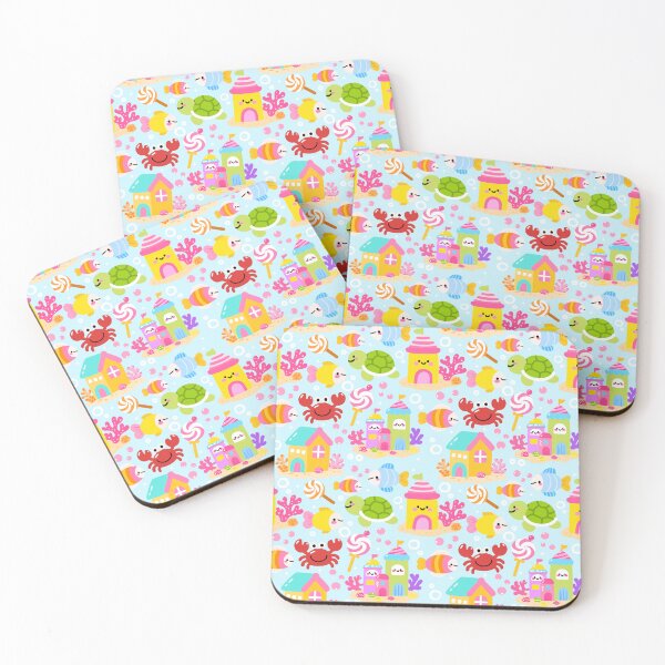 Item preview, Underwater Candy City Seamless designed and sold by KJackArtwork.