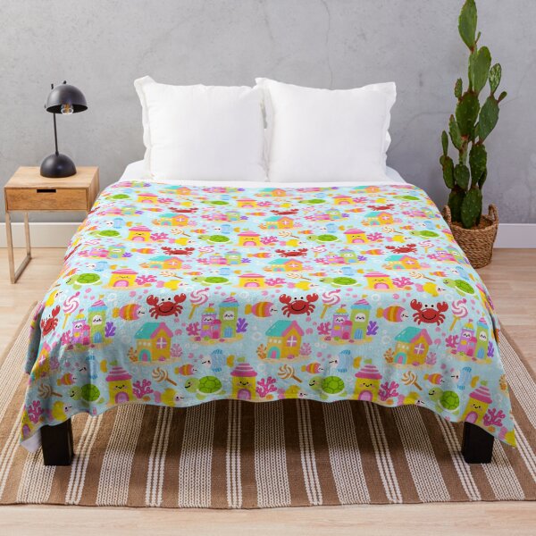Item preview, Underwater Candy City Seamless designed and sold by KJackArtwork.