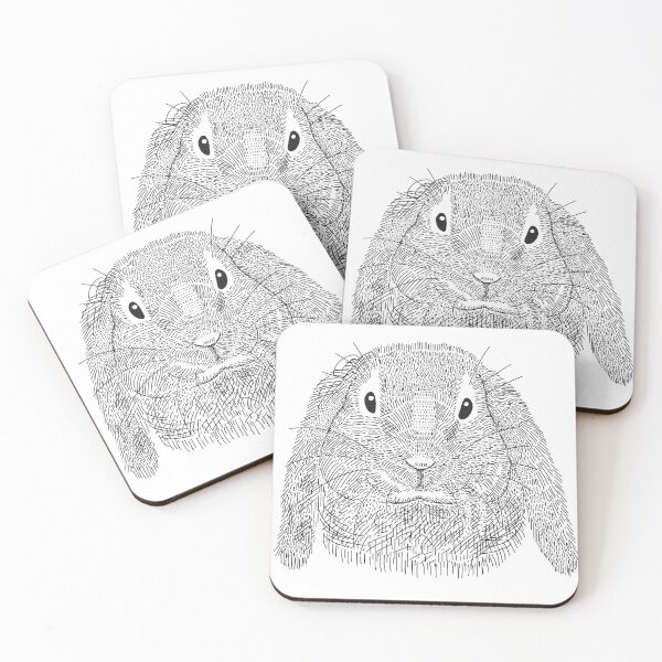 Item preview, Bunny - Easter Rabbit Line Design designed and sold by inamaia.