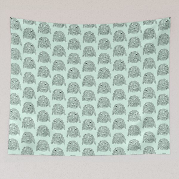 Item preview, Bunny - Easter Rabbit Line Design designed and sold by inamaia.