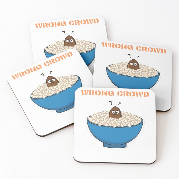Item preview, Brown Rice, Wrong Crowd, Funny Food  designed and sold by sz0g0.