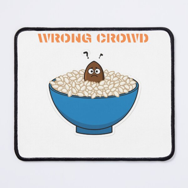 Item preview, Brown Rice, Wrong Crowd, Funny Food designed and sold by sz0g0.