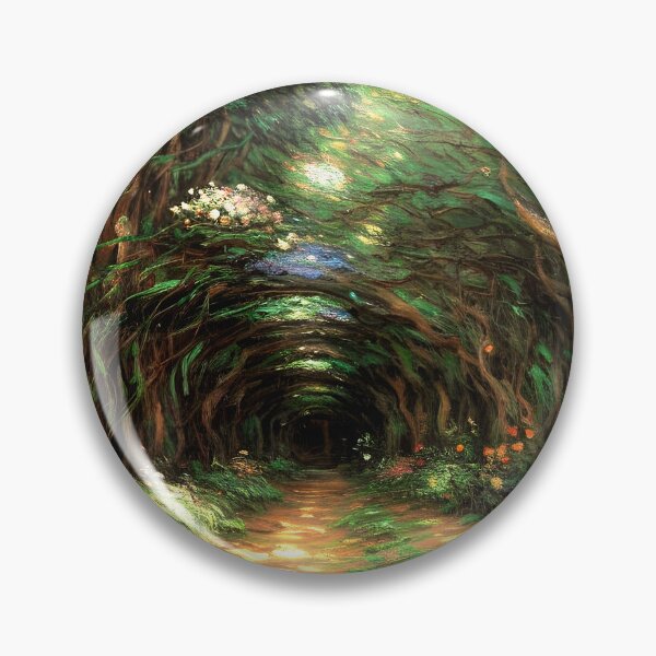 Item preview, Path Under the Rose Trellises Giverny - A Garden of Serenity designed and sold by artdesignsnow.