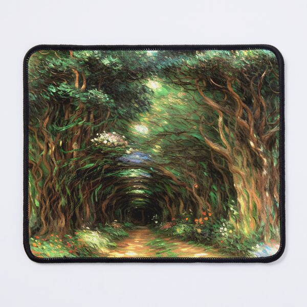 Item preview, Path Under the Rose Trellises Giverny - A Garden of Serenity designed and sold by artdesignsnow.